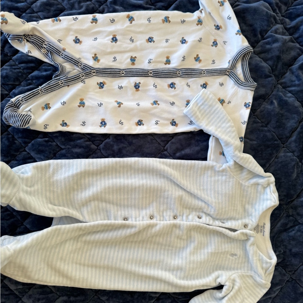 Striped and Printed Baby Onesies